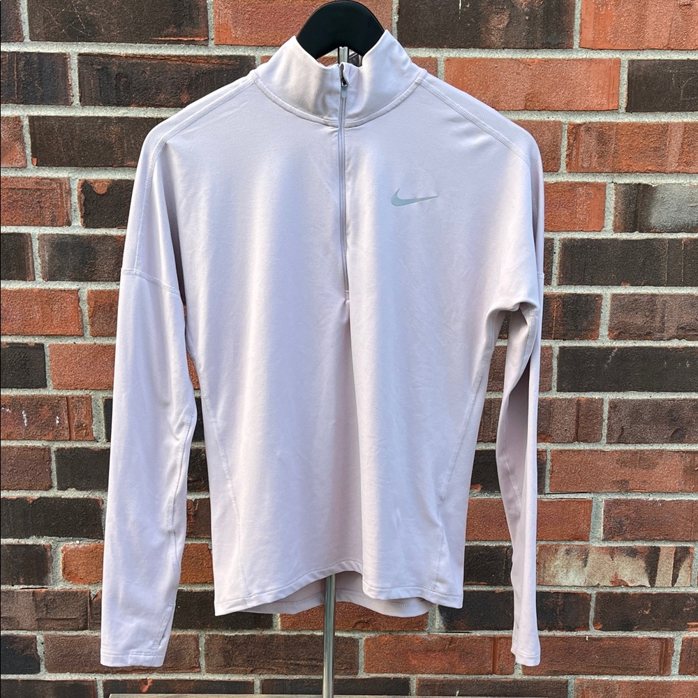 Nike DRI-FIT Women's Long Sleeve Top - Light Purple